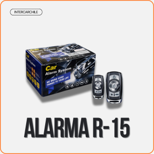 ALARMA R-15 CÓDIGO VARIABLE, 6 TONOS